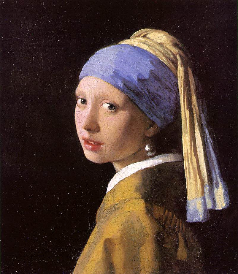 Girl with a Pearl Earring. Johannes Vermeer. 1665.