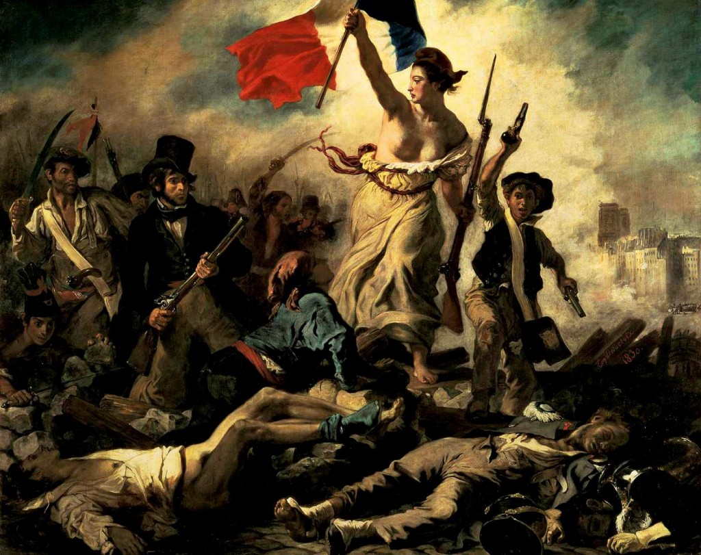 Liberty Leading the People. Eugène Delacroix. 1830.